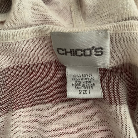 Light weight hoodie! Tan and cream. Front pockets. - Picture 4 of 4